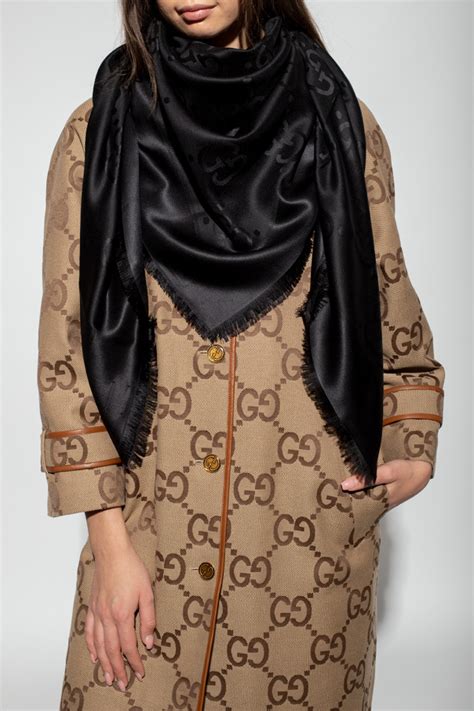 gucci black shawl|gucci shawl for women.